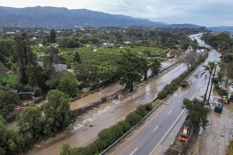 Northern California sees more rain while the south dries out