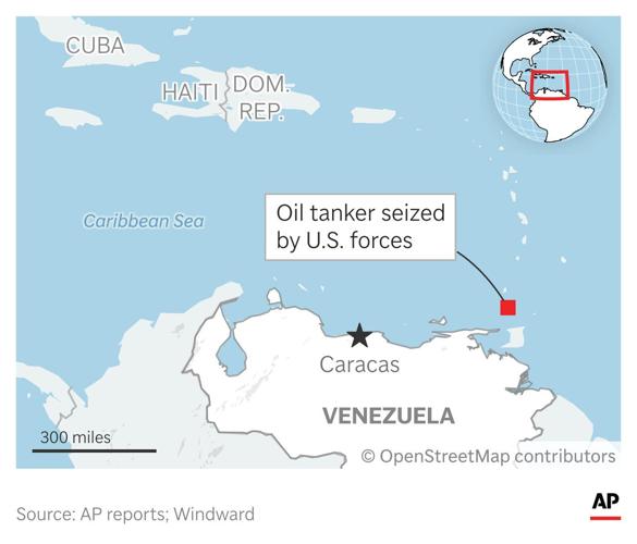 US seizure of rogue oil tanker off Venezuela signals new crackdown on shadow fleet