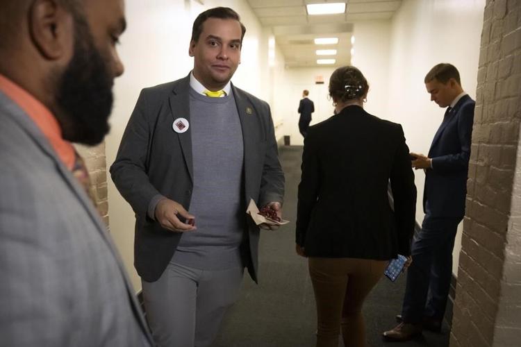 US Rep. George Santos' former campaign treasurer pleads guilty to a conspiracy charge