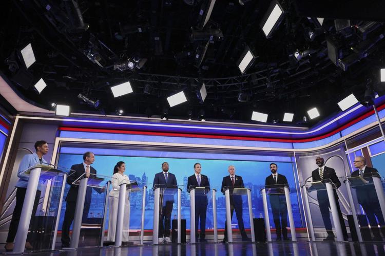 In a crowded NYC mayoral debate, Cuomo faces attacks from all sides