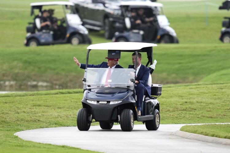 Trump again says he wants to see PGA Tour, LIV Golf merged