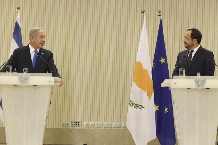 Israel's prime minister pitches fiber optic cable idea to link Asia and the Middle East to Europe