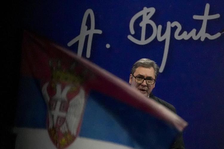 Serbia's populist leader relies on his tested playbook to mastermind another election victory