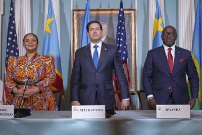 The US says Congo and Rwanda submit a draft peace proposal