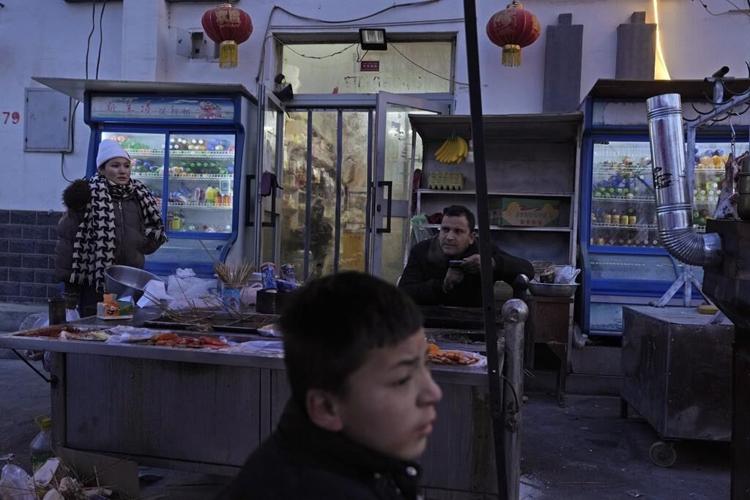 Thousands of people are forced out of their homes after 7.1 quake in western China