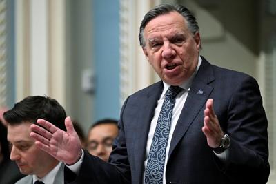 Quebec government to table bill extending notwithstanding clause for secularism law