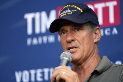 Former Republican US Sen. Scott Brown of Massachusetts seeks to succeed Shaheen in New Hampshire
