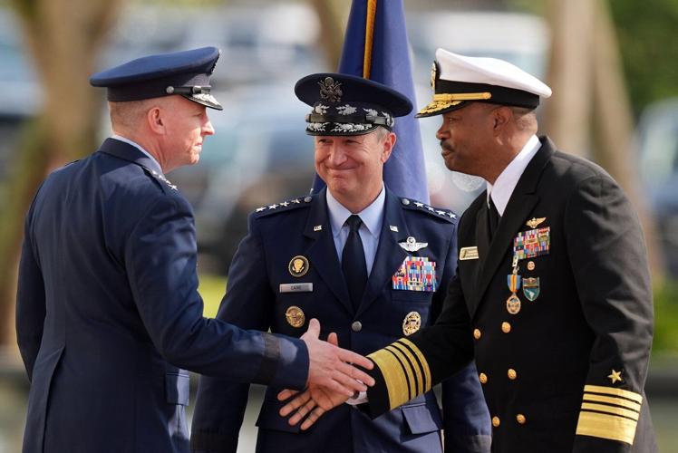 Admiral hands over leadership of command overseeing the Trump administration's boat strikes