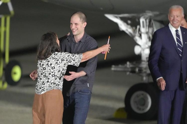 3 newly freed Americans are back on US soil after a landmark prisoner exchange with Russia
