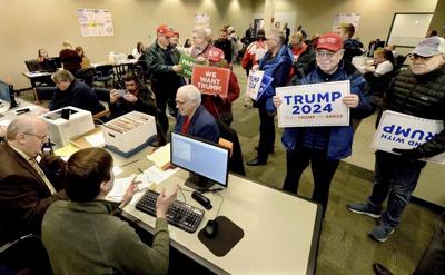 Voters file an objection to Trump's name on the Illinois ballot