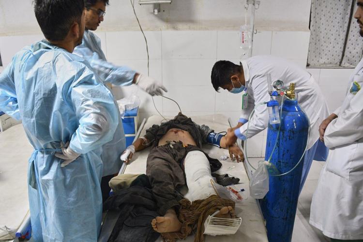 A powerful earthquake kills at least 20 people in northern Afghanistan