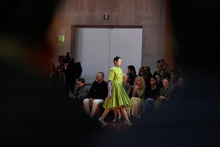 Prada's Milan runway offers the freedom to compose looks beyond fashion's conventions