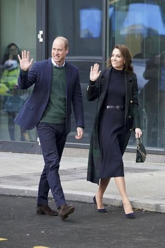 UK royals appear for first time after Harry's book published