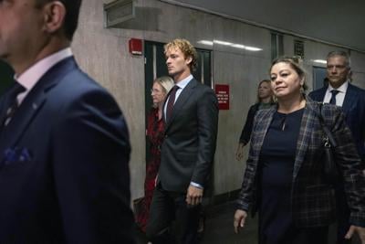 Potential jurors are questioned in the trial of a man who used a chokehold on a subway panhandler
