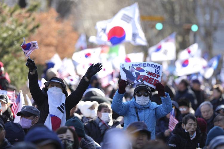 Yoon appears in 2 different South Korean courts while defending his martial law decree