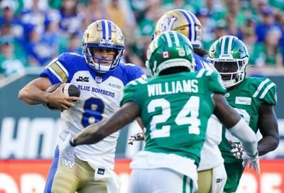 Bombers, Riders carrying 'extra fire' and 'payback' in mind into Banjo Bowl game
