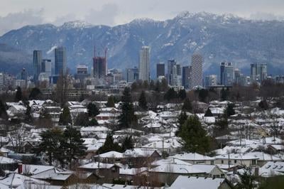 Snow, rain, freezing rain expected on south B.C. coast; extreme cold in northwest