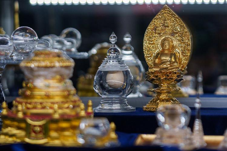 Teeth, finger bones and blessings: Buddhist relics inspire belief