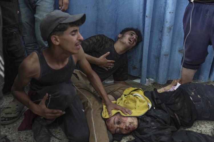59 Palestinians in Gaza are killed by Israeli airstrikes or shot dead while seeking aid