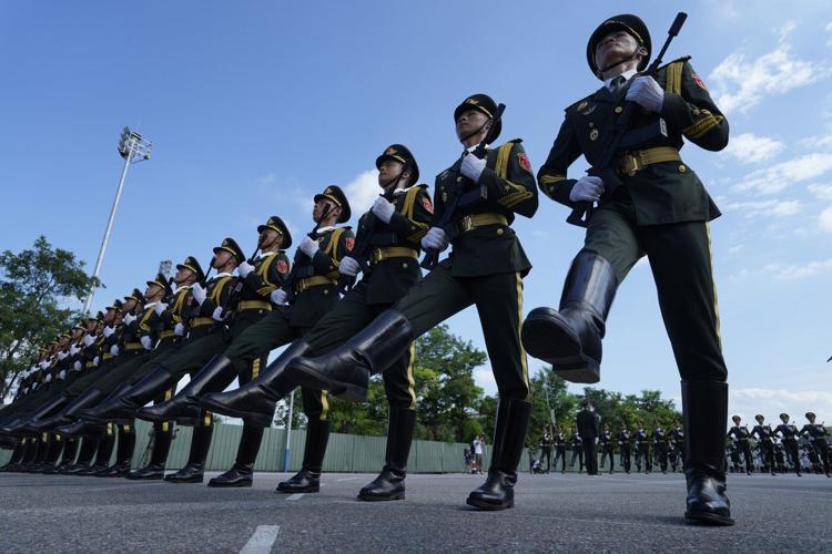 China will show off its weaponry in a tightly controlled military parade