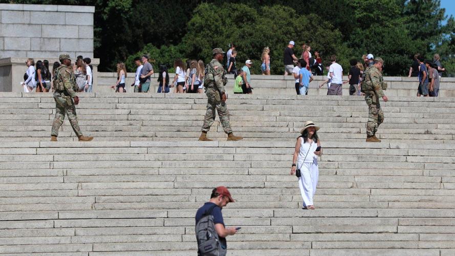 DC reaches court settlement with man detained while protesting troops' patrol with Darth Vader song