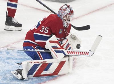 Canadiens' Montembeault day-to-day, Capitals' Thompson a game-time decision