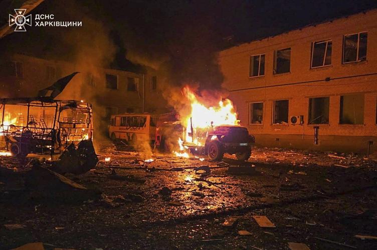 Russia and Ukraine trade overnight aerial attacks after Putin sets out conditions for ceasefire