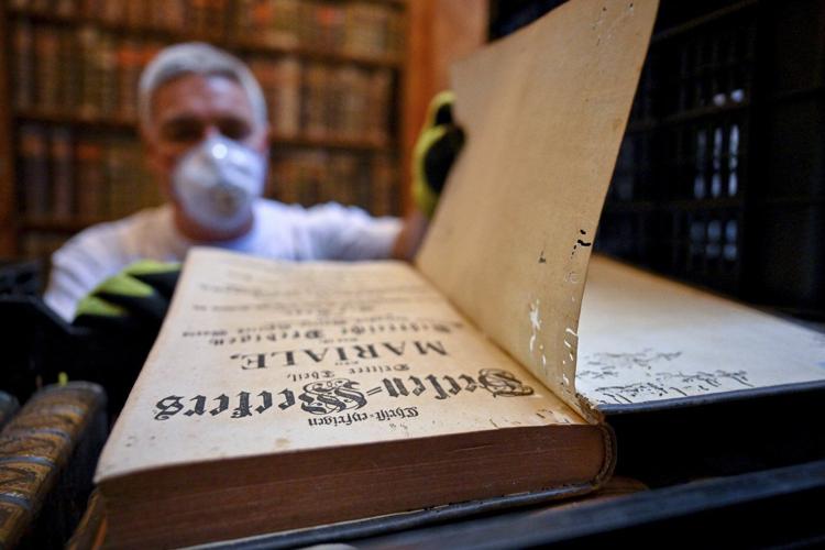 Hungary's oldest library is fighting to save 100,000 books from a beetle infestation