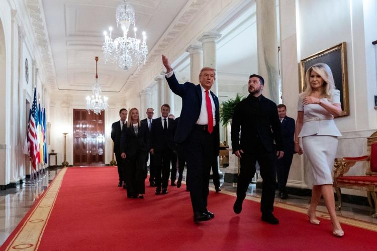 Thank you, Mr. President. Zelenskyy deploys gratitude diplomacy for second visit to Oval Office