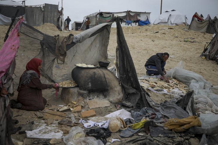 Medics say 6 babies have died from the cold in Gaza as displaced people shelter in tents and rubble