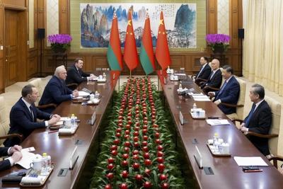China's Xi welcomes President Alexander Lukashenko of Belarus to Beijing