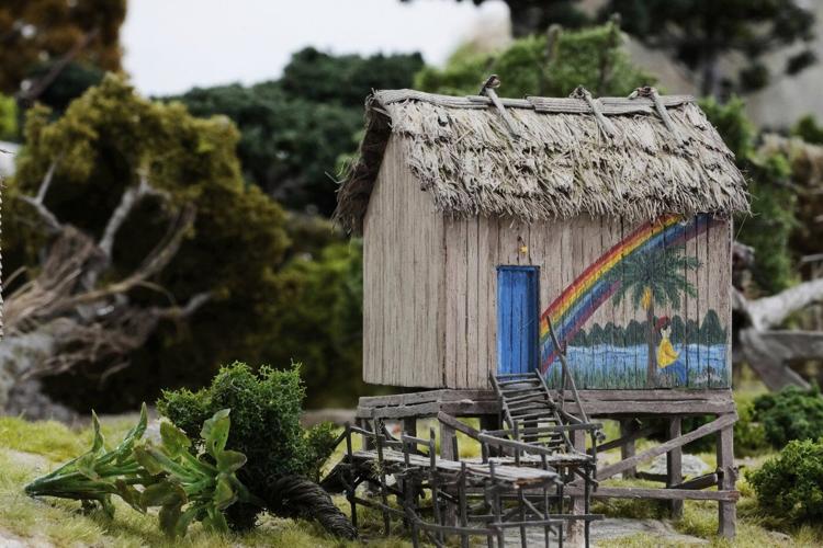 In a miniature world, climate change and environmental issues loom large