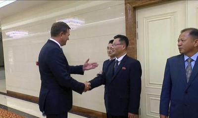 Belarus' foreign minister arrives in North Korea for talks expected to focus on Russia cooperation