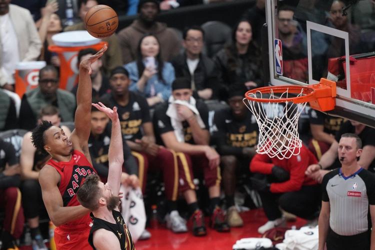 Barrett sinks game-winning overtime three as Raptors stun Cavaliers to force Game 7