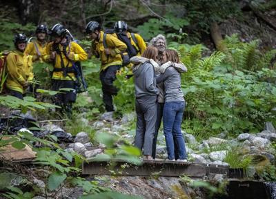 Hiker found safe after 10 days in Northern California mountains