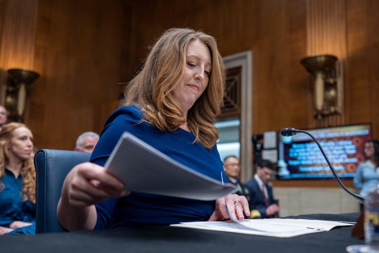 Casey Means faces the Senate health committee in a confirmation hearing to be US surgeon general