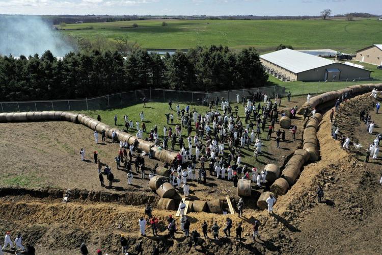 Animal welfare protesters converge on Wisconsin governor's office seeking release of beagles