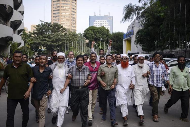 Opponents of ousted Bangladesh ex-premier Sheikh Hasina foil attempts to hold rally in Dhaka