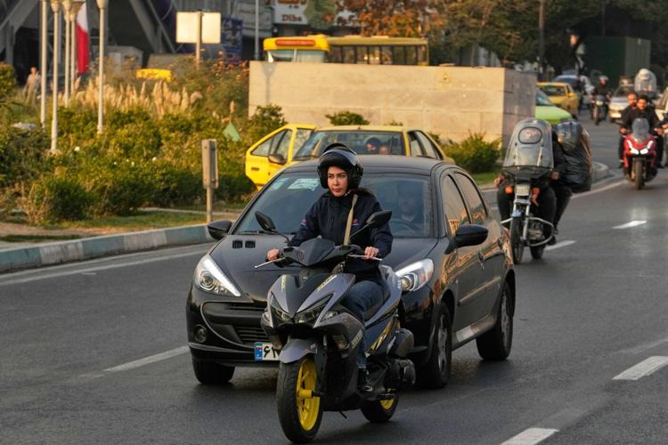 Women riding the streets of Tehran on motorbikes is the latest sign of Iran's societal change