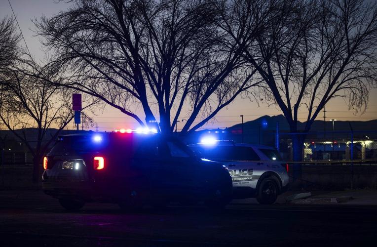 Shooting after pursuit at Air Force Base in New Mexico kills an airman and wounds another