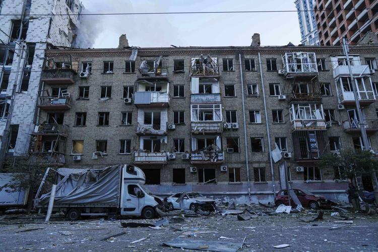 Major Russian attack includes rare strikes on the center of Kyiv, killing at least 19