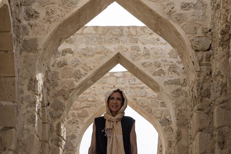 AP PHOTOS: US Homeland Security Secretary Noem visits Middle East