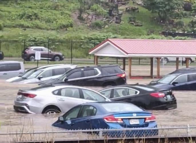 Flash flooding forces evacuation of elementary school in western Maryland