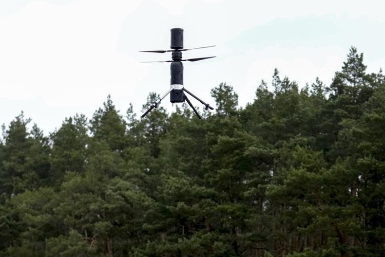 An AI-based drone that speeds up the detection and monitoring of wildfires is presented in Germany