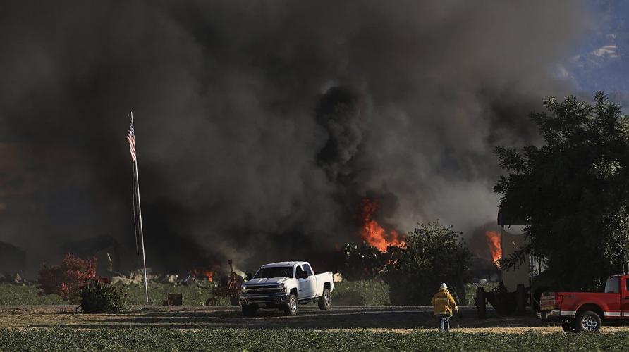 Search continues for 7 missing after huge explosion at California fireworks factory