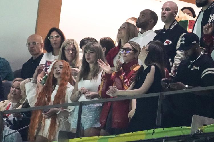 No on-field kisses for Taylor Swift and Travis Kelce at this Super Bowl