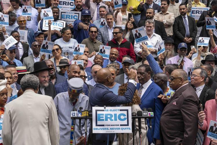 NYC Mayor Eric Adams kicks off reelection bid and casts Zohran Mamdani as having a 'silver spoon'