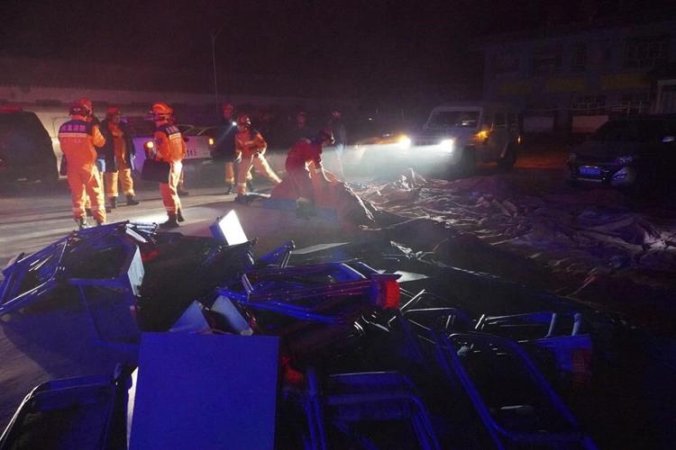 Earthquake in northwestern China kills at least 111 people in Gansu and Qinghai provinces