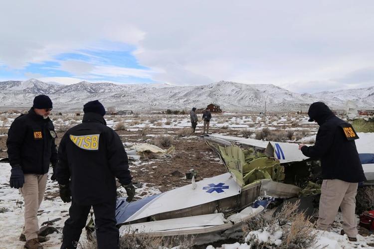 5 dead ID'ed in Nevada crash include grandson of WWII pilot