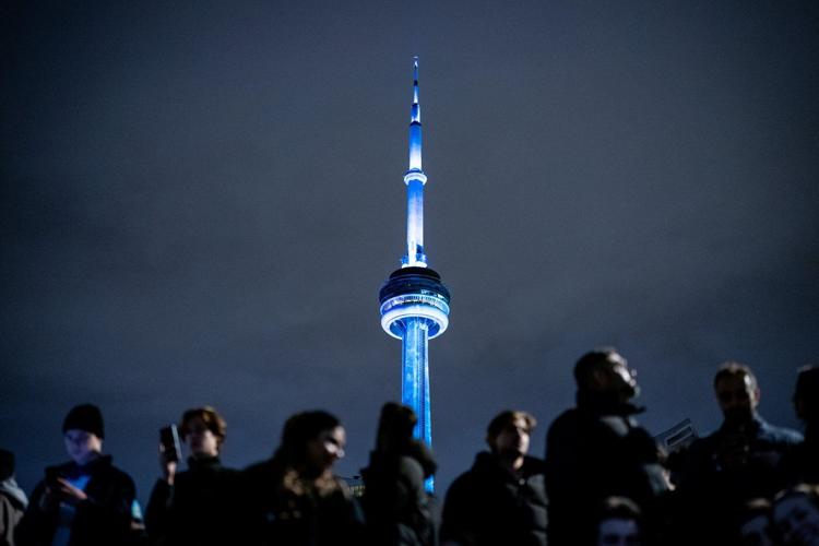 Drake 'freezes' Toronto's CN Tower as he drops new album 'Iceman' and reveals two more